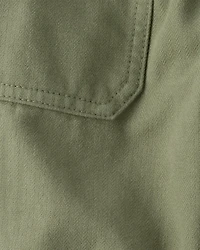 Baby Boy Herringbone Fashion Pants - Green