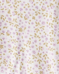 Toddler Organic Cotton  Pajamas in Botanic Muse Print