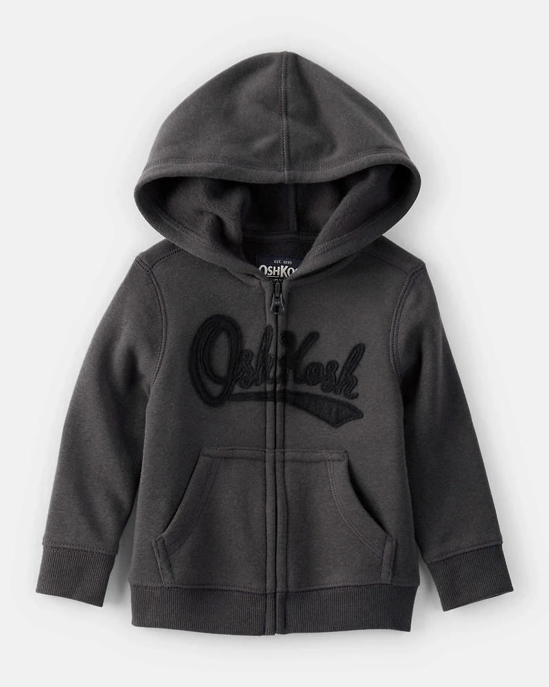 Baby Boy DayDream Fleece Hooded Zip-Up Jacket
