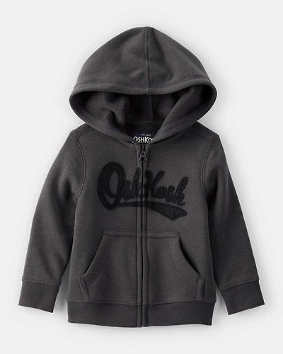 Baby Boy DayDream Fleece Hooded Zip-Up Jacket