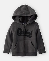 Baby Boy DayDream Fleece Hooded Zip-Up Jacket