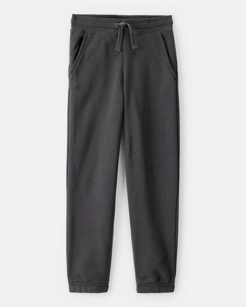 Boys Fleece Drawstring Joggers