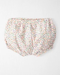 Baby 2-Piece Organic Cotton Rib Floral-Print Set