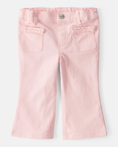 Baby Girl Cotton Flare Pants