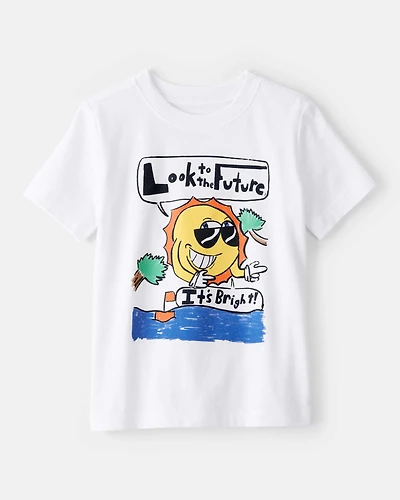 Toddler Boys & Girls Clubs 'The Future is Bright' Short-Sleeve Tee