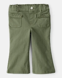 Baby Girl Cotton Flare Pants