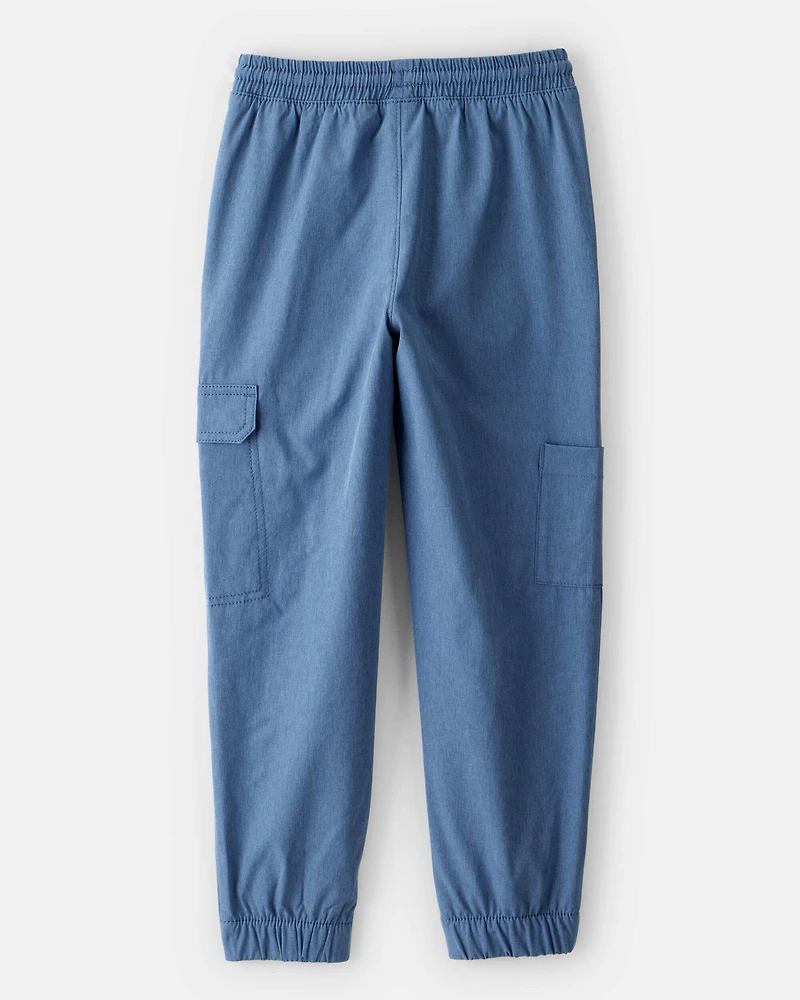 Boys Active Woven  Joggers - Blue