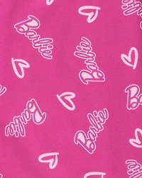 Kid Barbie Coat Style Loose Fit 2-Piece Pajamas - Pink