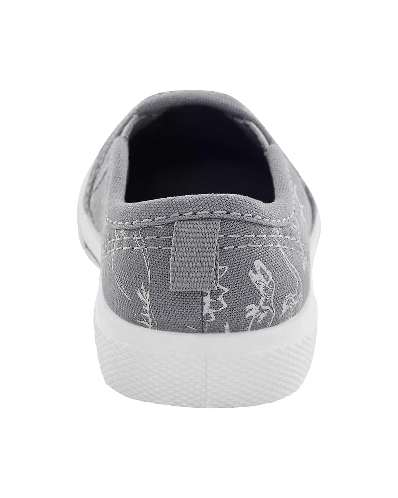 Toddler Dinosaur Slip-On Sneakers