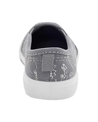 Toddler Dinosaur Slip-On Sneakers