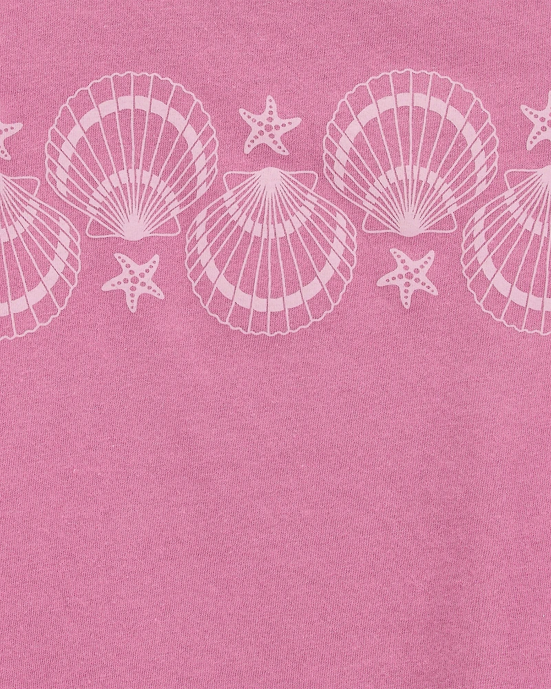 Kid Shell Vintage Muscle Tank - Purple