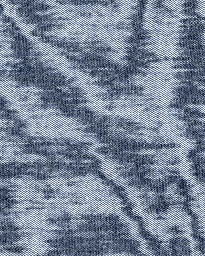 Baby Boy 3-Piece Chambray Anchor Outfit Set - Blue