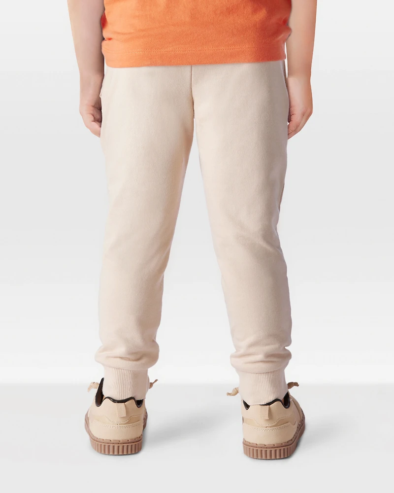Toddler Pull-On Drawstring Joggers - Khaki