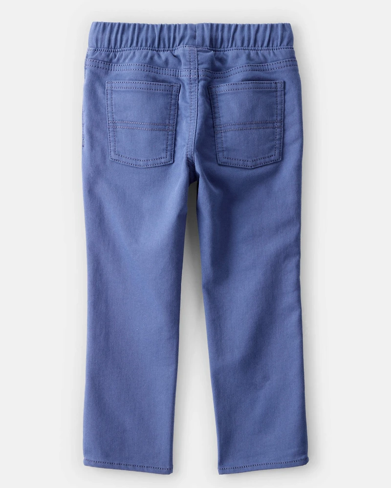 Toddler Boy Cotton Pull-On Fashion Pants