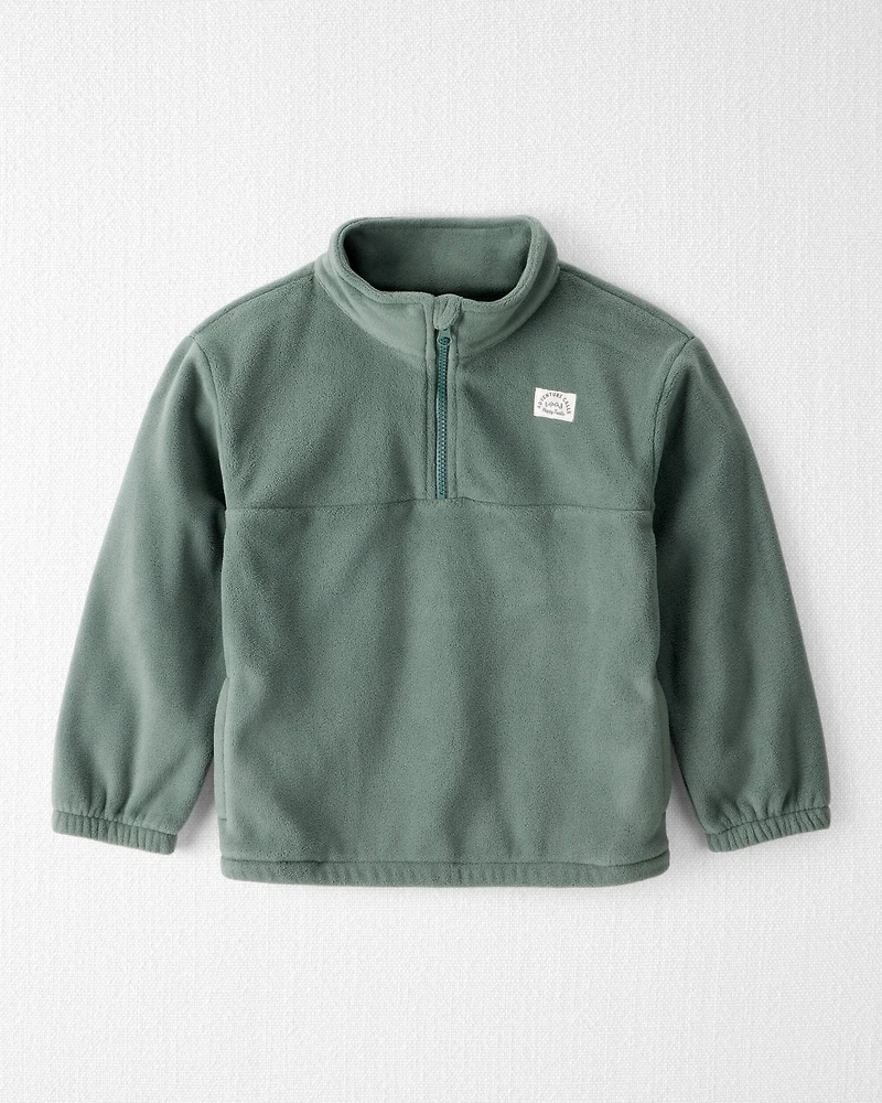 Girls Recycled Microfleece Pullover