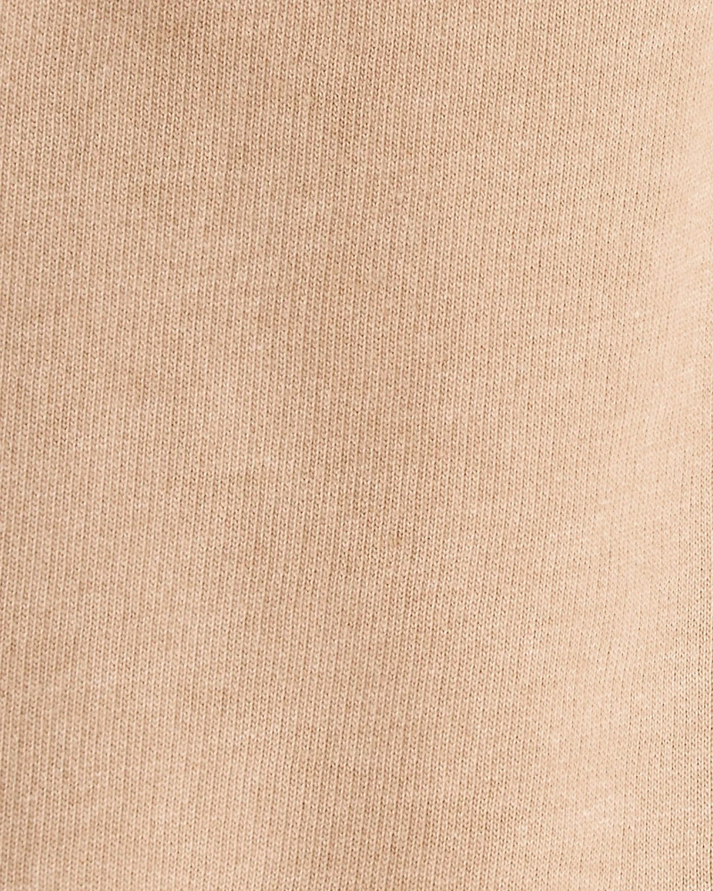Toddler Boy French Terry Jogger - Tan
