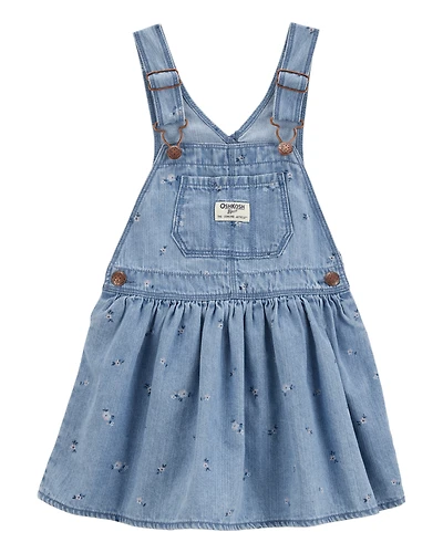 Toddler Girl Floral Knit Jumper Dress