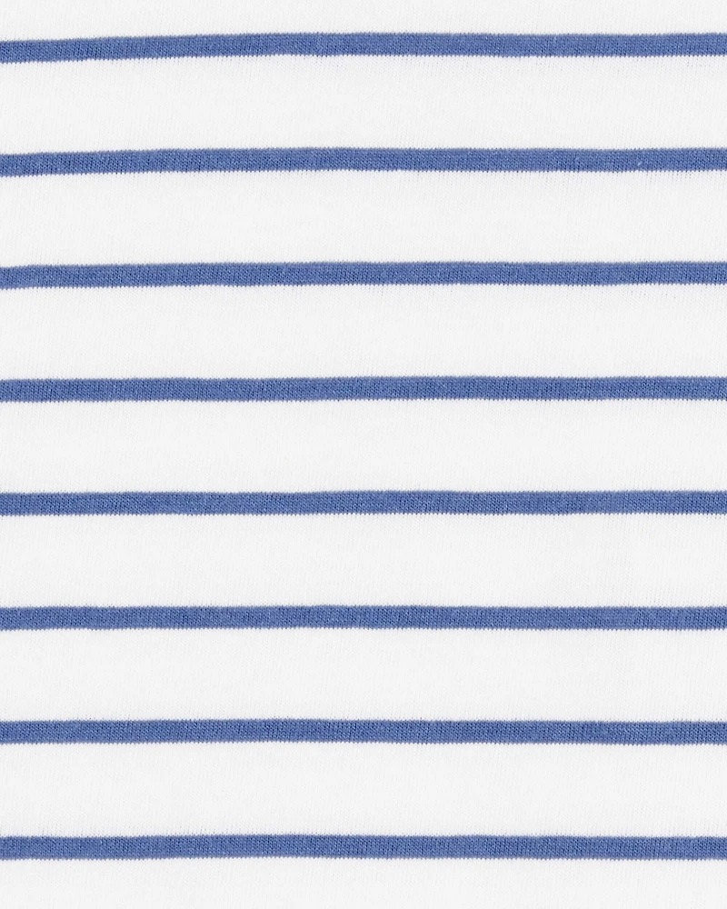 Kid Striped Short-Sleeve Fashion Top