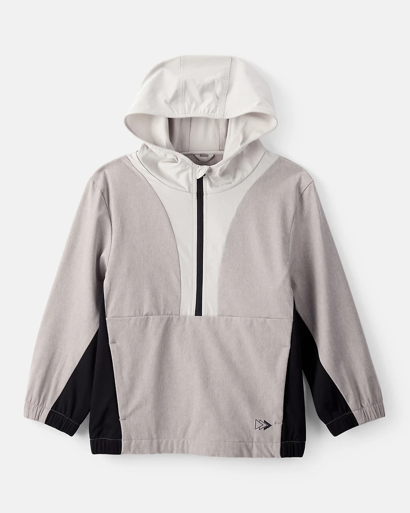 Boys Active Windbreaker - Grey