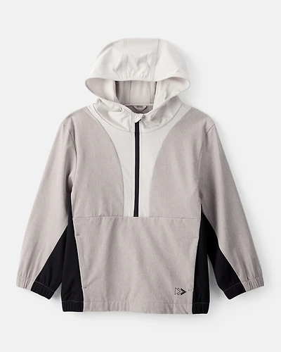 Boys Active Windbreaker - Grey
