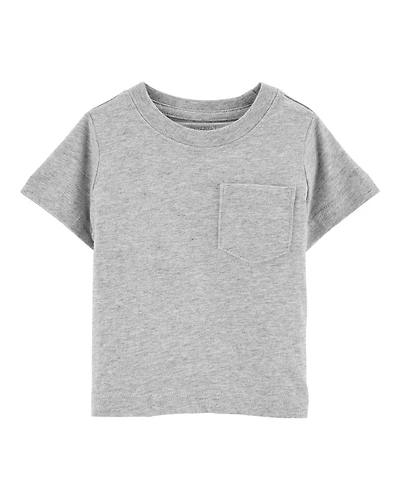 Toddler Grey Pocket Tee
