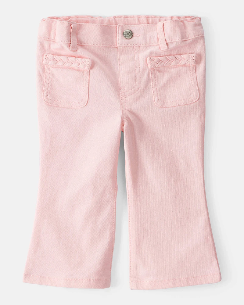 Baby Girl Cotton Flare Pants