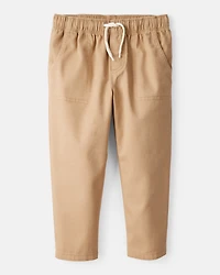 Toddler Boy 2-Piece Button-Front Top & Pant Set - Green/Khaki
