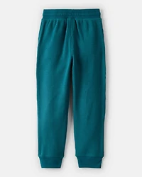 Boys Thermal Drawstring Jogger - Green