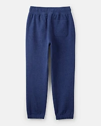 Boys Cotton Joggers - Navy