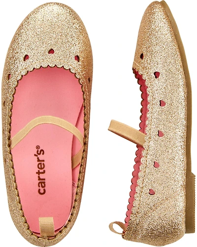Toddler Glitter Ballet Flat Shoes