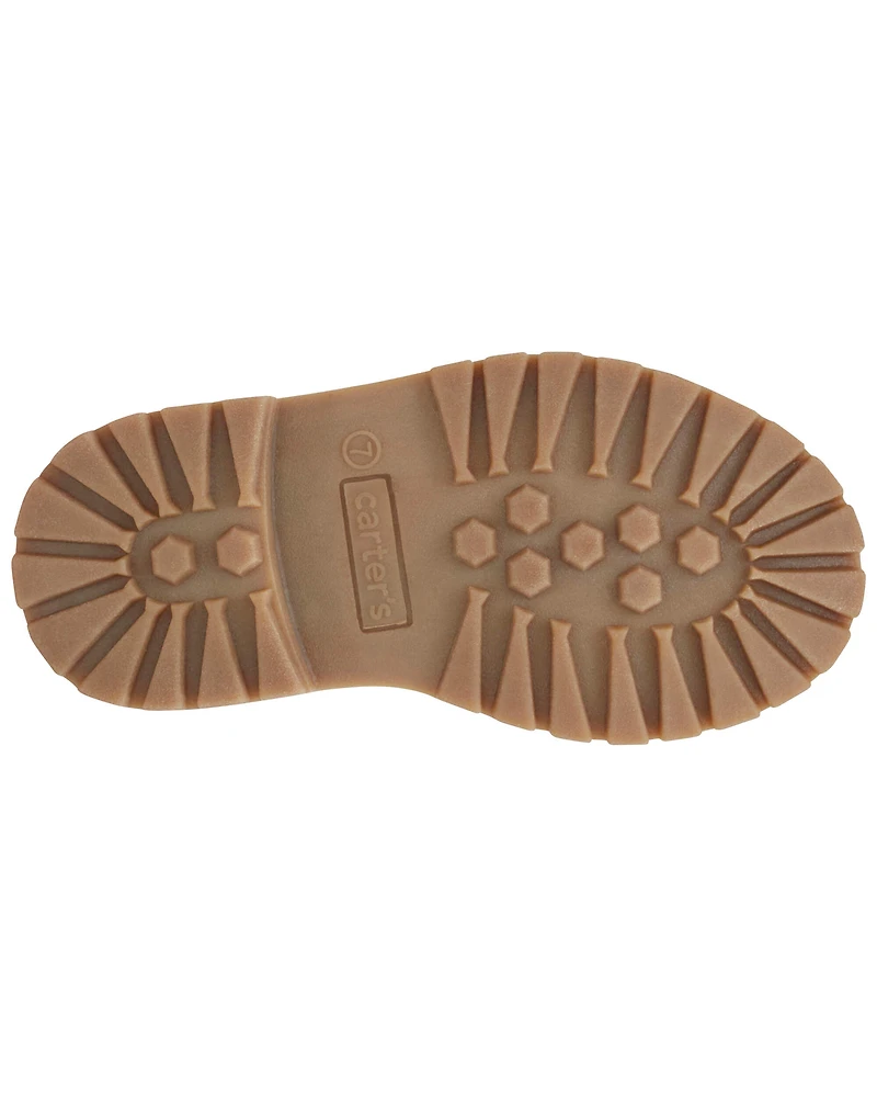 Toddler High-Top Faux Leather Boots