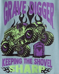 Toddler Boy Monster Jam™ Grave Digger Short-Sleeve Graphic Tee - Blue