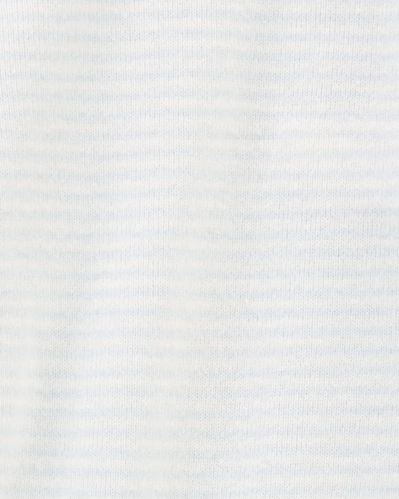 Baby Preemie Striped Cotton Sleep & Play Pajamas