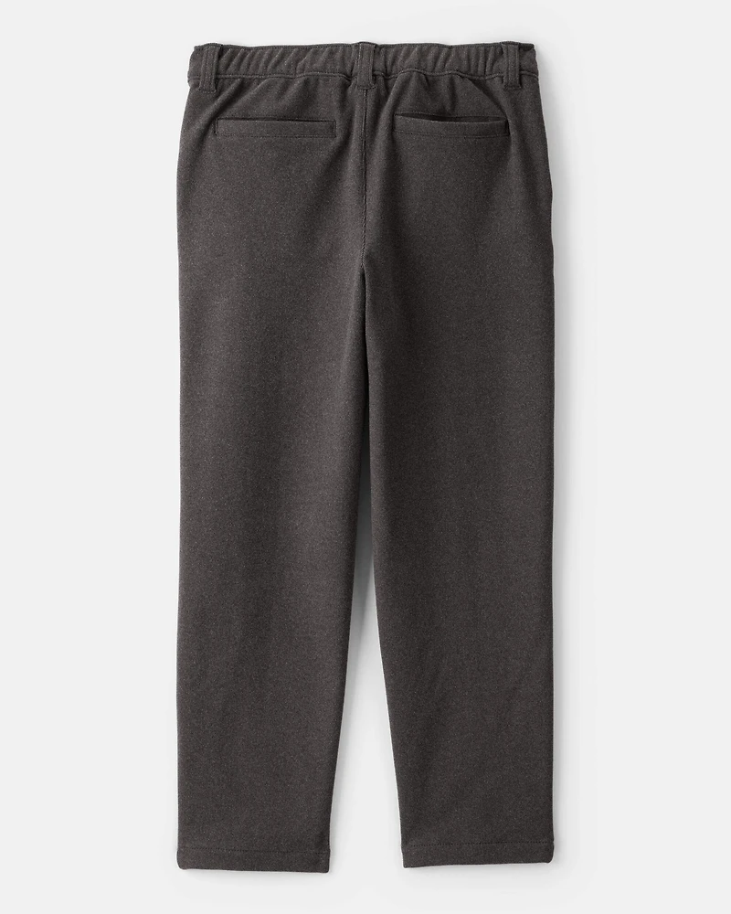 Boys Knit Pants - Black