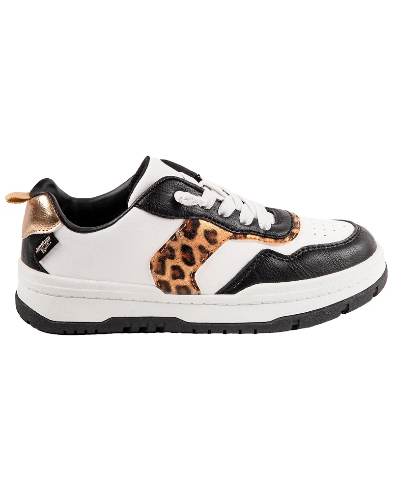 Kid Cheetah Slip-On Fashion Sneakers