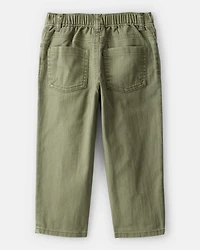 Toddler Boy 100% Cotton Pull-On Fashion Pants