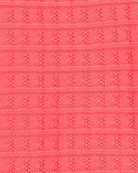 Kid Sweater Knit Tank Top - Orange