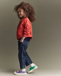 Toddler Barrel Pant Denim - Blue