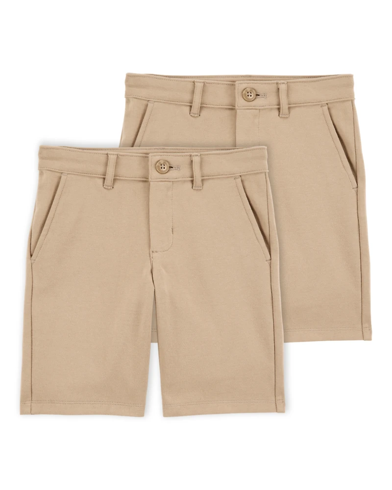 Kid -Pack Ponte Knit Uniform Pants