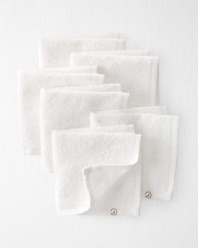 Baby 6-Pack Organic Cotton Washcloths