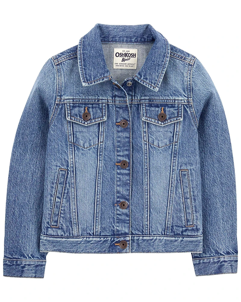 Kid Denim Jacket - Medium Wash