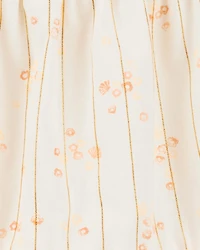 Baby Floral Tiered Dress - Ivory