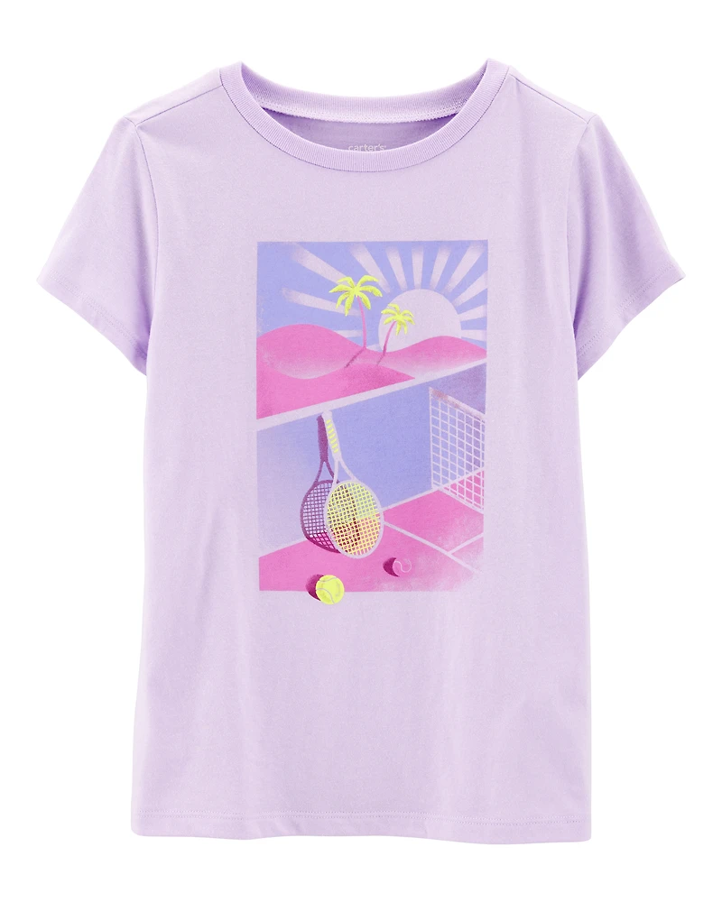 Girls Tennis Graphic Tee