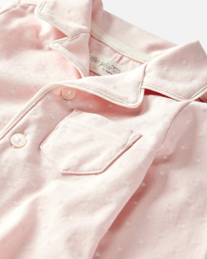 Baby Organic Cotton Coat Style One Piece