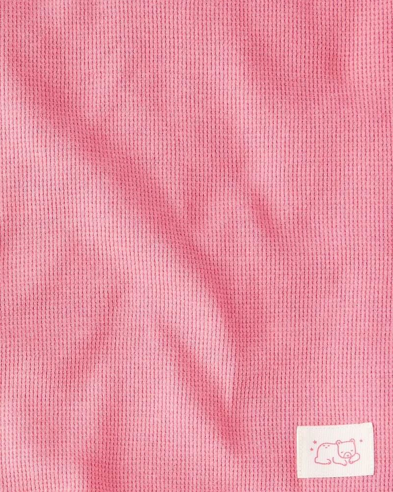 Baby 2-Pack Waffle Knit Blankets - Pink