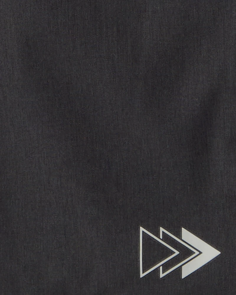 Boys Active Windbreaker - Black