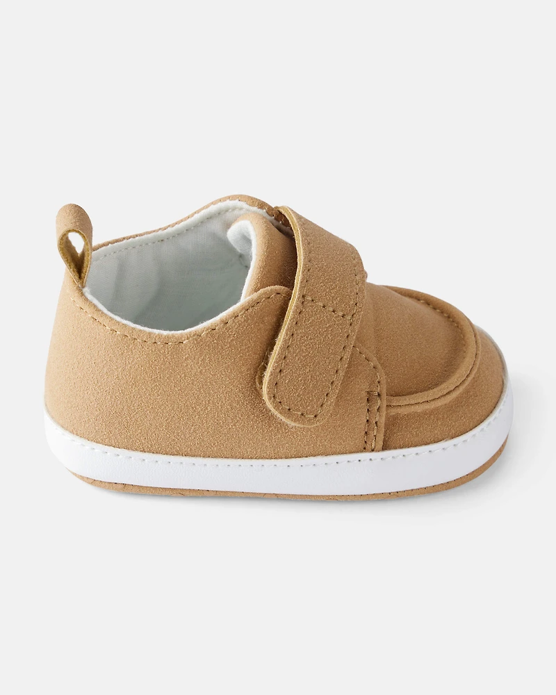 Baby Boy Pull-On Casual Sneakers - Brown