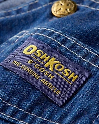 Baby 6M Rare Vintage Dark Denim Footie Overalls from the OshKosh Archive Release