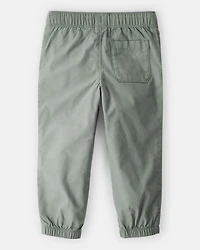 Toddler Boy  Cotton Everyday Pull-On Jogger - Green