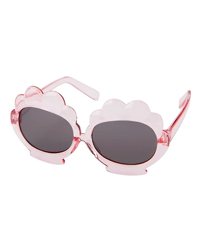 Kid Frosted Shell Sunglasses